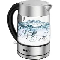 Tefal Bouilloire électrique KI772D 1,7 L 2400 W Acier inoxydable, Transparent