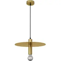 Nova Luce ROYAL Lampe à suspension E27 or 180x35cm dimmable 9501241 (E27)