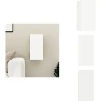 vidaXL Armoire TV Blanc 30,5x30x60 cm Bois composite - Meuble TV
