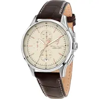 Maserati Sorpasso 42 Mm Watch Marron Homme