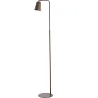 Light & Living Lampe de lecture aspect bois Salomo 147 cm