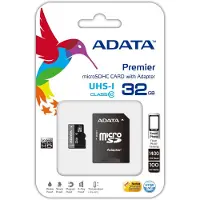 ADATA Carte microSDHC Premier UHS-I U1 Classe 10 32 Go, 32 768 Mo, Micro Secure Digital High-Capacity (MicroSDHC), 30 Mo/s, version d'essai de Norton Internet Security, 0,25 g, 11 mm