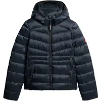 Superdry Fuji Quilt Padded Jacket Noir 2XS Femme