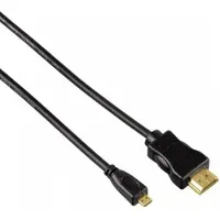 Hama Hdmi/hdmi-micro High Speed Ethernet Cable 0.5 M Noir