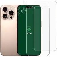 ScreenLeaf Film de protection pour Apple iPhone 16 Pro Max (écran + caméra) Film de protection d'écran (Apple iPhone 16 Pro Max), Téléphone portable : film de protection, Transparent
