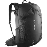 Salomon - Sac à dos de randonnée journée - Trailblazer 30 Black/Alloy - Noir