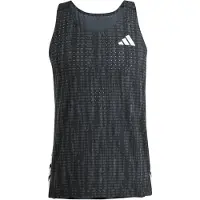 Adidas Adizero Sleeveless T-shirt Noir L Homme