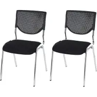 MCW Chaise visiteur H401 Empilable (lot de 2)