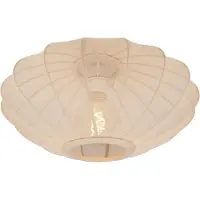 Lucide Lampe de plafond Corina brun sable Ø 40cm
