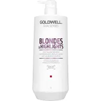 Goldwell Dualsenses Blonde & Highlights Anti-Yellow Shampoo 1000ml - shampooing