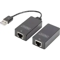 Digitus DA-70139-2 Extender USB 1.1 (prolongation) via câble réseau RJ45 45 m (DA-70139-2)