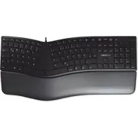 Cherry KC 4500 ERGO - Tastatur - USB - QWERTZ - Deutsch - Schwarz (JK-4500DE-2)