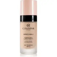Collistar Impeccabile Long Wear Foundation fond de teint longue tenue SPF 15 2N Beige 30 ml