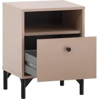 Schildmeyer Smash Table de chevet abricot (40.30 x 33.05 x 53.20 cm)