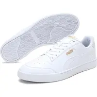 Puma Chaussures de sport Shuffle pour femmes, lacées, style décontracté, couleur blanche