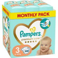 Pampers Prime Protection Taille 3 (6-10kg) 29 couches