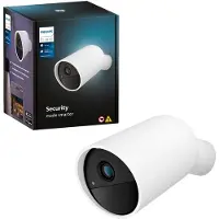 Philips Hue Secure Caméra de Sécurité avec Batterie Blanc