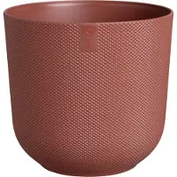 Elho jazz rond 35cm rouge toscan