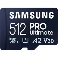 Samsung MicroSDXC PRO Ultimate 512 Go 130 Mo/s