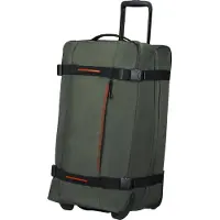 American Tourister Valisette 'Urban Track M' olive / orange / noir