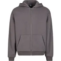 Urban Classics Fluffy Full Zip Sweatshirt Gris 2XL Homme