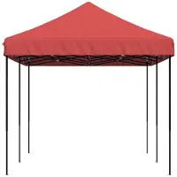 vidaXL Tente de réception pliable escamotable bordeaux 580x292x315 cm