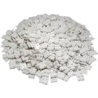 LEGO 50 panneaux de construction, 2x2, blanc