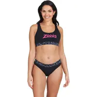 Zoggs Actionback Bikini Noir 30 Femme