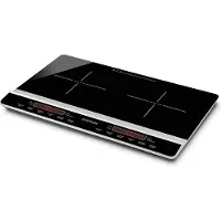 G3ferrari G3 Ferrari Dinamiko Duo Noir Plan de travail 56 cm Table de cuisson à induction 2 zone(s)