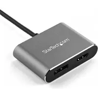 StarTech.com .com Adaptateur multiport USB-C vers DisplayPort ou HDMI - 4K 60 Hz - Convertisseur 2-en-1