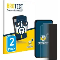 BROTECT Film anti-regards Anti-Spy Privacy Film de protection contre la lumière bleue (Google Pixel 5), Téléphone portable : film de protection, Bleu