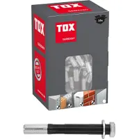 Tox 030101641 Msl-s2 Control 12/100 Anchor Bolt 25 Units Noir