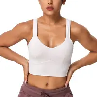 Yeaz Soutien-gorge de sport 'Real Babe' blanc