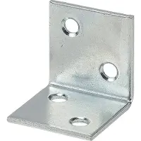 Vormann Angle large Dimension a 60 mm Longueur d'ailes 60 mm galvanisé bleu isocèle (Grand angle, 20 pcs)