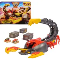 Monster Jam Mini Playset Scorpion Orange Enfants