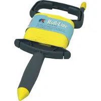 Kaufmann Cordon de maçon Roll-Line jaune sur manivelle ø 2 mm longueur 75 m