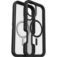 Otterbox Defender XT mit MagSafe (Apple iPhone 16 Plus), Coque pour téléphone portable, Noir, Transparent
