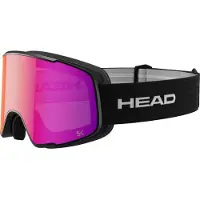 Head - Masque de ski - Horizon 2.0 5K Red Black en Silicone - Noir