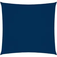 vidaXL Voile de parasol tissu oxford carré 3x3 m bleu