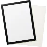 Durable Cadre transparent Duraframer Grip , format A4, pour surfaces textiles, noir