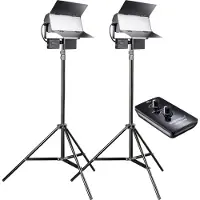 Walimex par LED Sirius 160 (éclairage de studio), Lumière continue, Noir