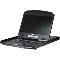 Aten CL3116NX D 16 ports 19" LCD KVM, Commutateur KVM, Blanc