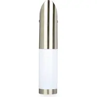 V-TAC Applique murale, acier inoxydable, blanc opale, H 37,6 cm, VT-832