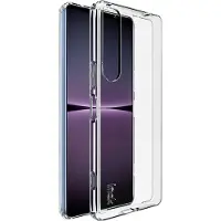 IMAK Sony Xperia 1 IV - UX5 étui silicone transparent (Sony Xperia 1 IV), Coque pour téléphone portable, Transparent