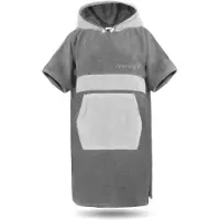 Normani Peignoir court gris / gris clair