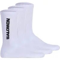 Salomon Everyday Crew, chaussettes, 3-pack, blanc