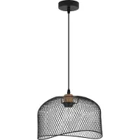 Nova Luce Lampe cage Lyron noir