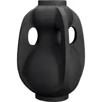 Dutchbone Thiago Vase L Black