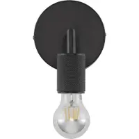 Nova Luce Applique murale minimaliste Royal noir