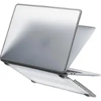 Cellularline Matt Hard Shell custodia MacBook Air 13" (2018-2020)/ Air Retina Display 2020 (13", Apple), Sac pour notebook, Transparent